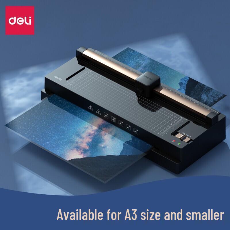 Deli 14377 A3/A4 Laminator with Paper Cutter