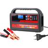 Digital LCD Display Intelligent Pulse  Fast Power Charging 12V / 24V Auto Pulse Repair Handheld Car Motorcycl Battery Charger