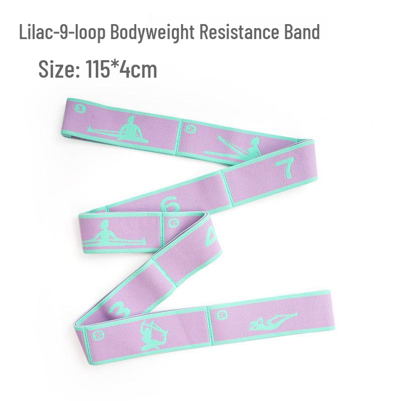 Yoga Elastic Fitness Stretch Band for Adults & Kids