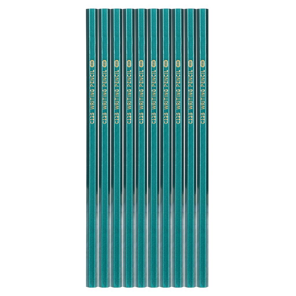10pcs Graphite Pencils Painting Drawing Sketching Writing Artist Pencil for School Students HB