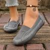 Women Work Shoes Comfortable for Work Autumn Fashion Slip On Platform Wedges Comfortable Flats Non-slip Casual Zapatos De Mujer