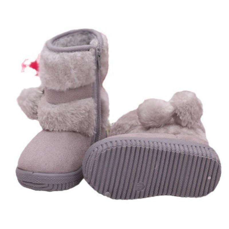 Детские зимние сапоги утолщенные и бархатные — фото 5