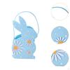 Easter Bunny Bags Candy Pouch Felt Cloth Rabbit Basket Tote