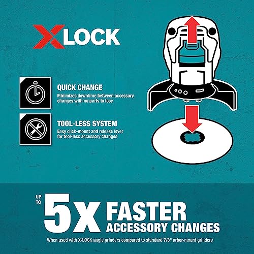 Makita D-72665 X-Lock 4-1/2" drátěný kartáč z uhlíkové oceli