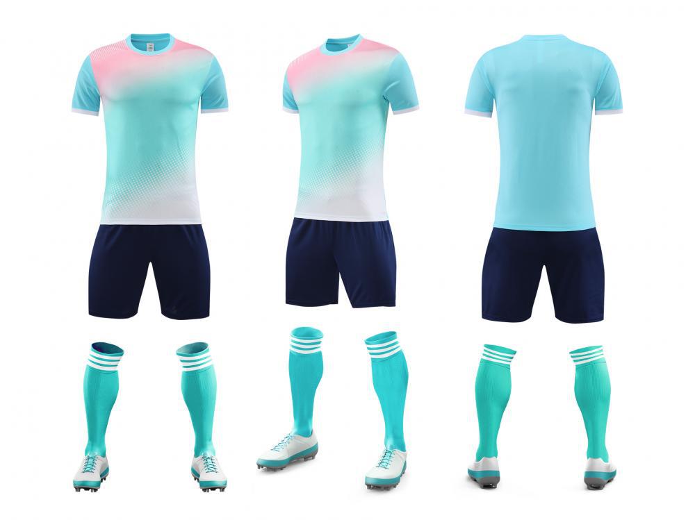 New Adult Football Jersey Summer Football Training Jersey Men'S Game Sports Suit Clothing Color Matching Jersey