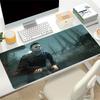 Halloween Horror Icon Large Gaming Mouse Pad Nonslip Rubber Base Waterproof Desk Mat For Office Pc Laptop