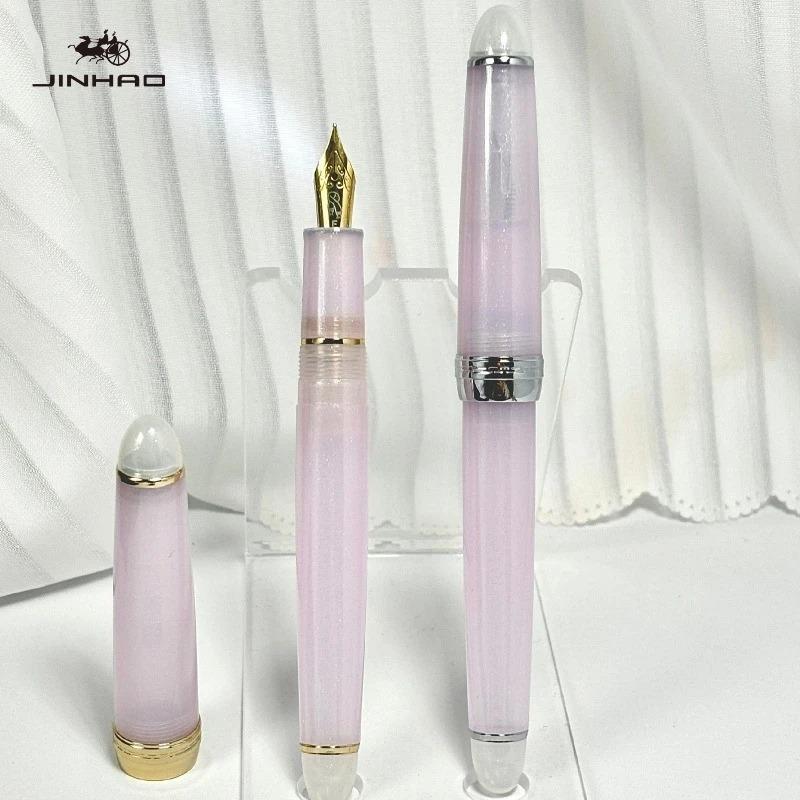 2026 Limited Edition! JINHAO 82 Plus Acrylic Fountain Pen Melon Soda Cream Shape Nib Stationery Office School Supplies