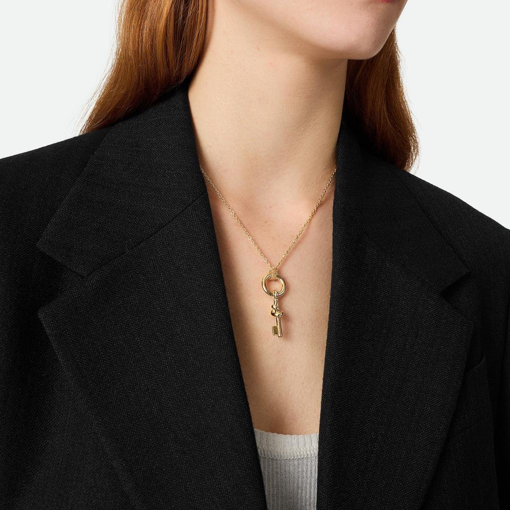 New Product, Simple And Versatile Personality, Temperament, Women'S Fashion Texture, Metal Key, Collarbone Chain, Niche Necklace.