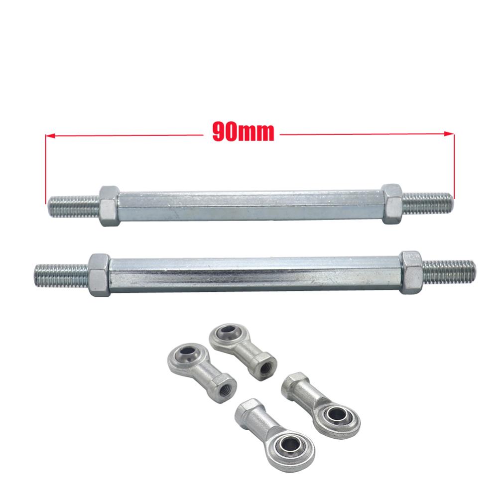 8mm Steering Tie Rod Kit Ball Joint For 49cc Electric Mini Kids ATV Go Kart Buggy Quad Bike Parts