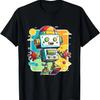 Robot Robotik Vetenskap Teknik Söt Robot Småbarn Pojke Flicka T-shirt
