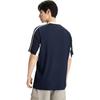 Li-Ning Sport Lifestyle Series Logo Letter Color Block Round Neck T-Shirt Men Tops ATSW265-2