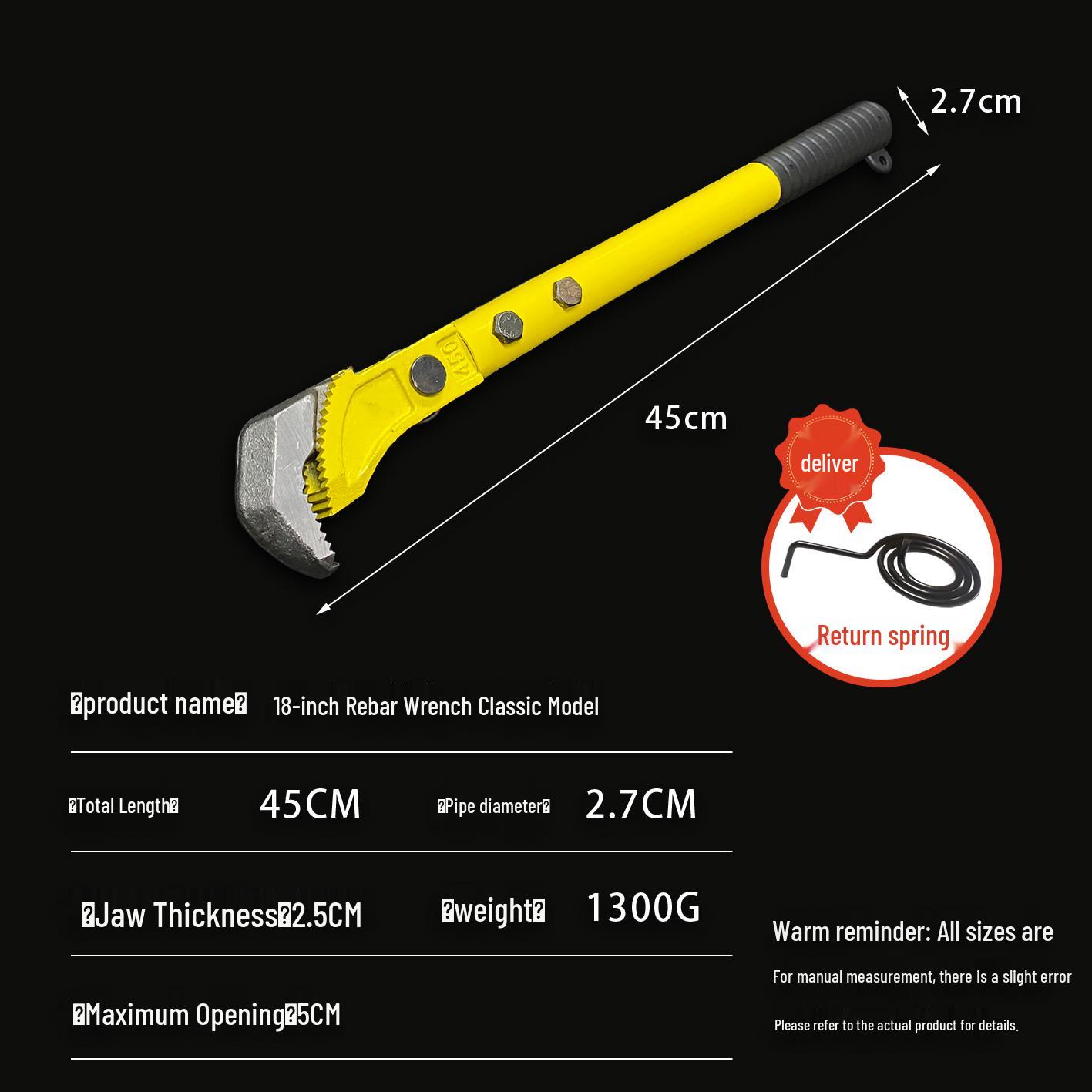 Многофункциональный усиленный динамометрический ключ-труборез и ключ для арматуры с резьбовым гнездом