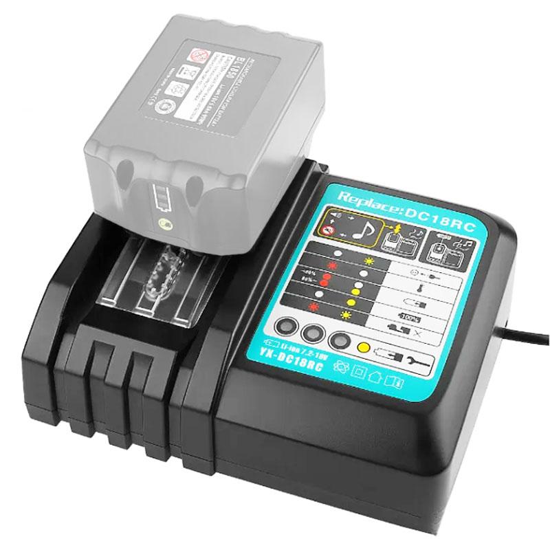 DC18RC For battery pin 18V Drill Battery Charger 3A Li-ion Charger for 14.4V 18V LXT BL1815 BL1860 BL1430 BL1450
