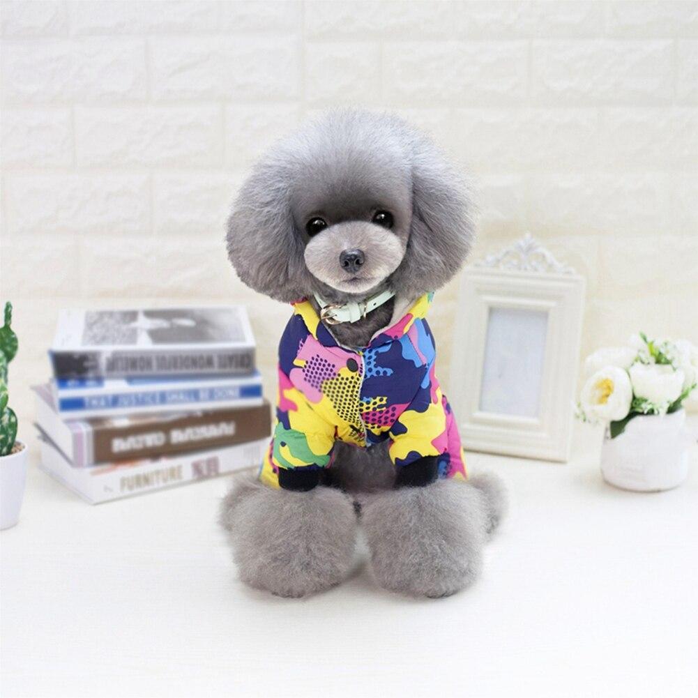 Warm Winter Dog Jumpsuit French Bulldog Yorkies Pug Clothes Clothing Waterproof Dog Jacket Coat for Small Medium Dogs Chihuahua