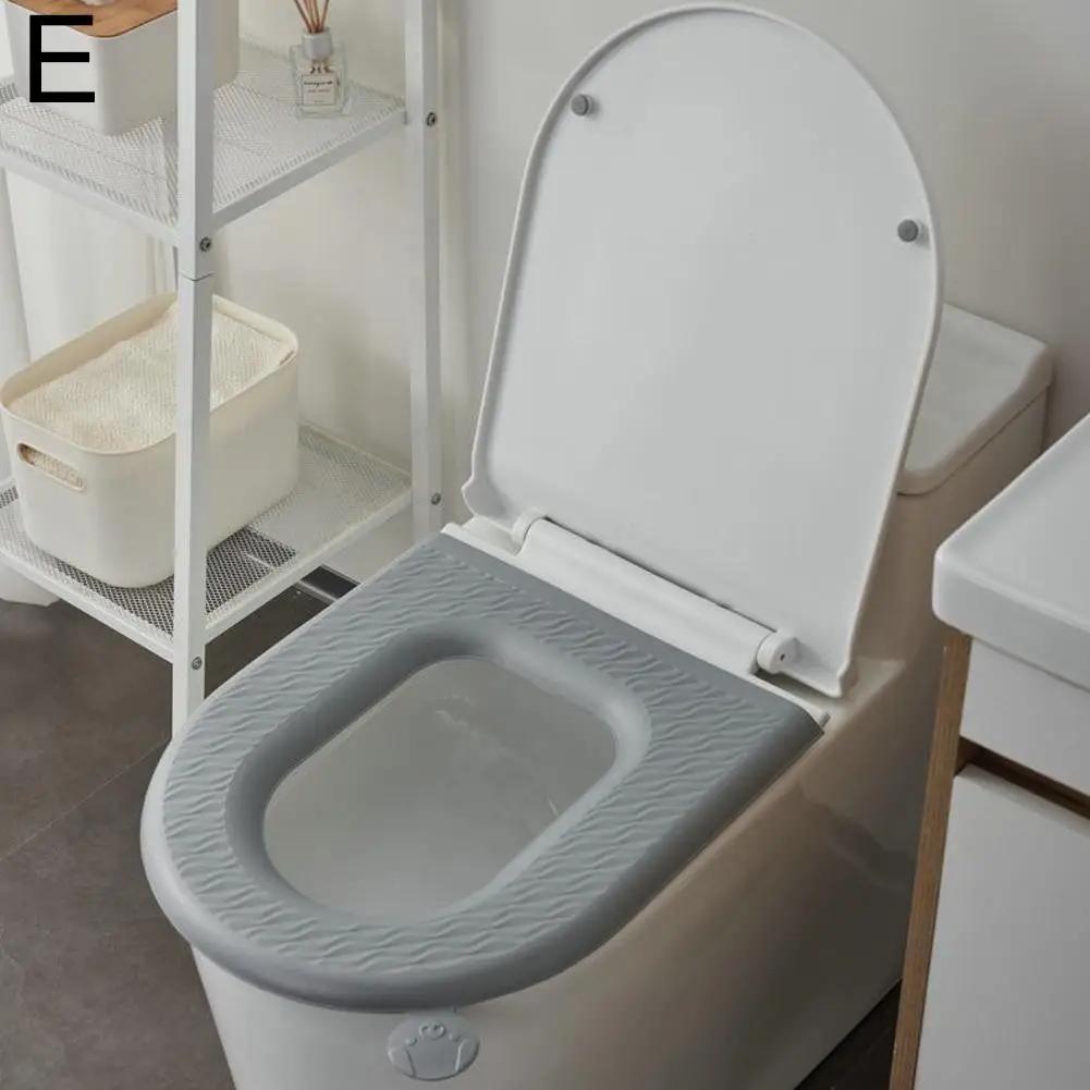 

Водонепроницаемая подушка для сиденья унитаза из ЭВА, моющаяся подушка для биде, О-образный коврик для унитаза, чехол для унитаза, подушка для унитаза, чехол для табурета V0E4