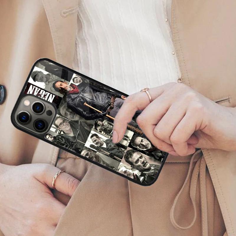 The Walking Dead Negan Magnetic Phone Case For APPLE iPhone 17 Air 16 14 13 12 Pro Max 15 Plus Wireless Charge MagSafe Cover