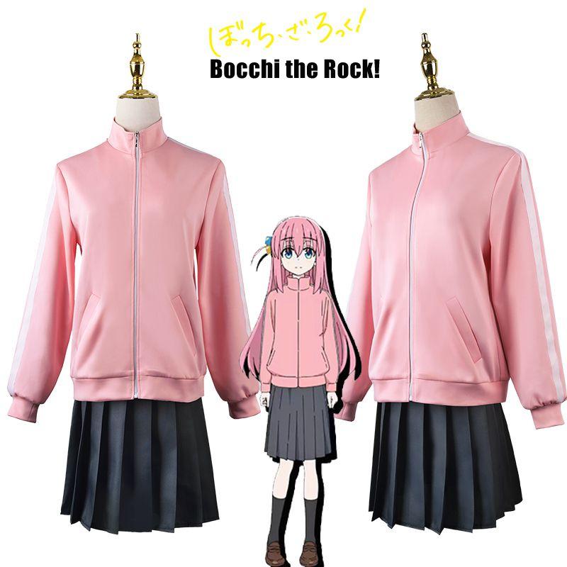 The Rock Bocchi Gotou Hitori Cosplay Costume Uniform Outfits Fancy Party Dress