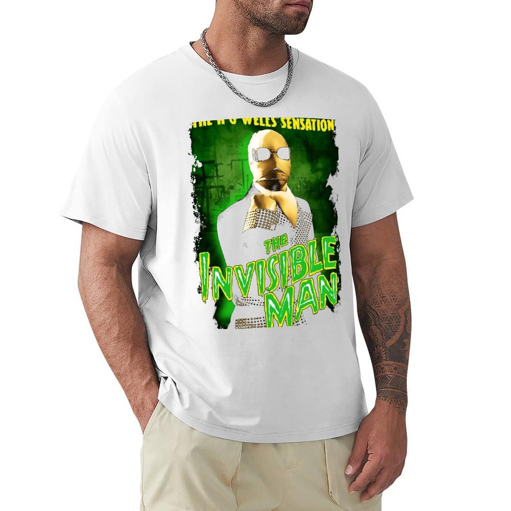H G Wells The Invisible Unisex Movie TShirt Unisex t shirt designer TShirt