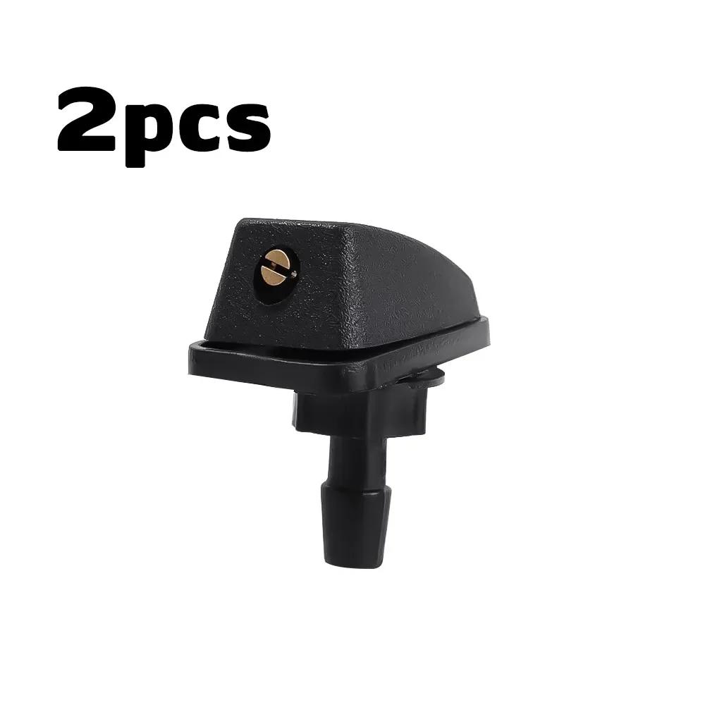 Car Front Windshield Windscreen Wiper Nozzle Washer Jet Nozzles Universal Water Fan Spout Cover Washer Outlet Adjustment