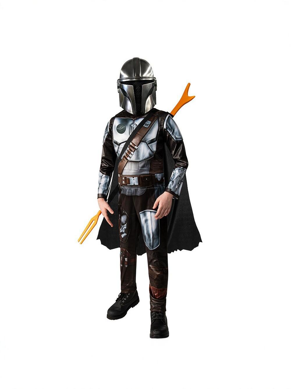 Kids Mandalorian Bounty Hunter Halloween Cosplay Costume L