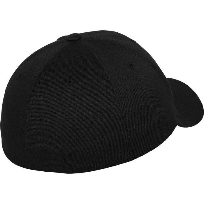 Casquette - Flexfit - Wooly Combed - Noir - Mixte - Sportswear