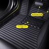 Volkswagen Car Floor Mats: Wear-Resistant, Custom-Fit for 2023 Models, Decorative and Durable.