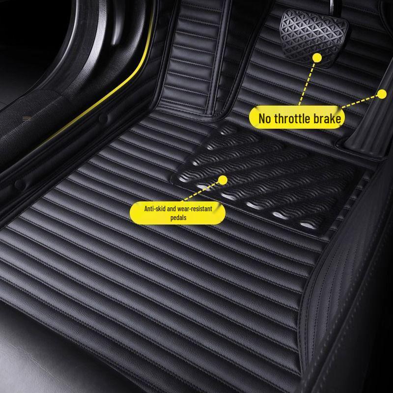 Volkswagen Car Floor Mats: Wear-Resistant, Custom-Fit for 2023 Models, Decorative and Durable.