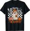 My Favorite Spirit Is Whiskey Funny Ghost Halloween Costume T-Shirt1