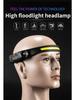 LED COB Induction Headlamp Built-in Battery Sensor Head Flashlight USB Rechargeable 5 Lighting Modes Waterproof Headlight
