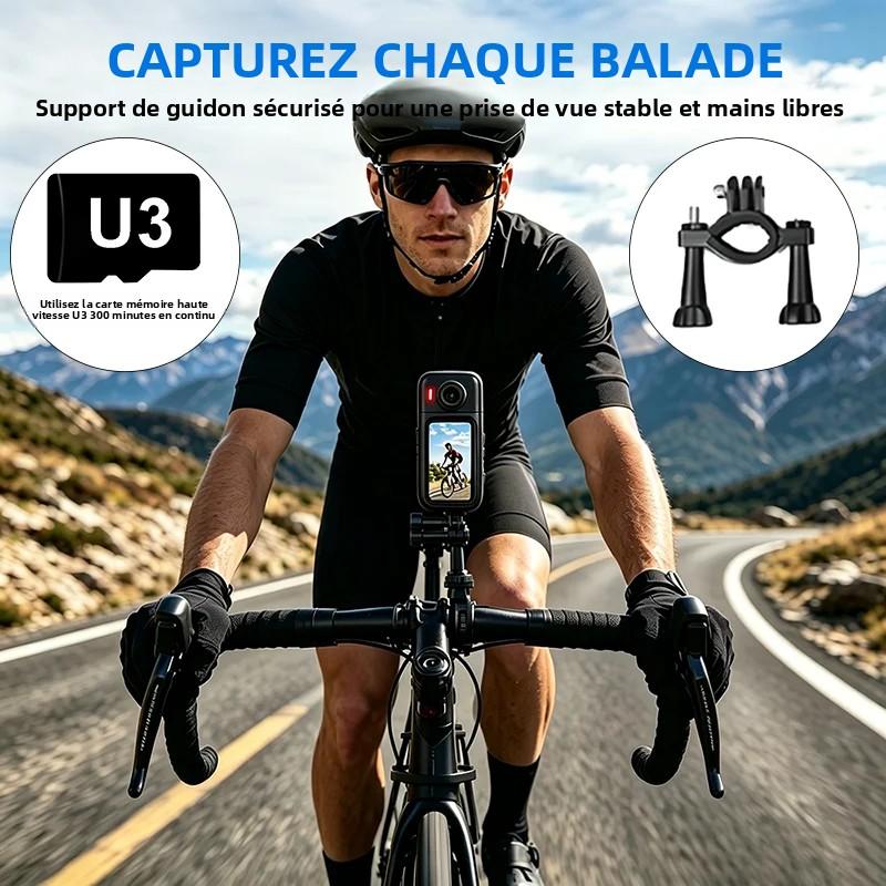 4K Mini WiFi Action Camera Sports Video Recorder Portable Wearable Body Cam 1080P Camcorder Charging Case For Cyclin Motorcycle