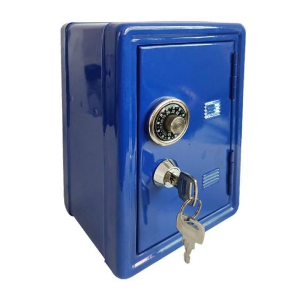 Piggy Bank Multifunctional Wear-resistant Metal Mini Safe Piggy Bank for Household