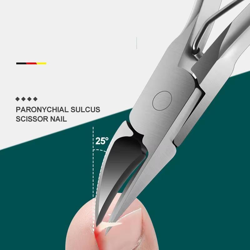 1Pcs Toenail Ingrown Cuticle Nipper Clipper Edge Cutter Scissor Nail Pliers Tool Pedicure Dead Skin Remover Manicure Tools