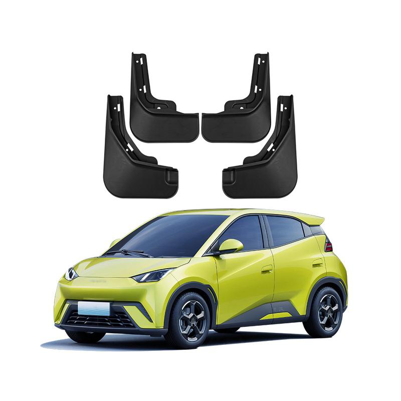 For BYD Dolphin Surf Seagull 2024 2025 Car Mudguards Protector Mud Flap Flaps Splash Guards Fender Cover 4pcs Accessories