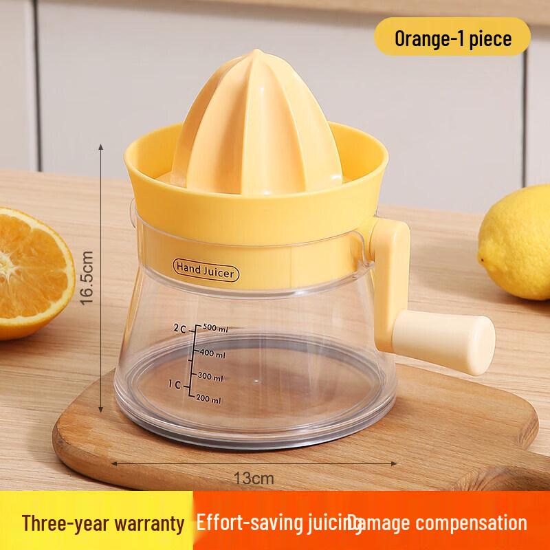 Plastic Manual Citrus Juicer