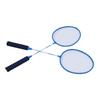 2 BUC Rachete Badminton pentru Adulți Adolescenți Aliaj Fier Anti-Alunecare Set Rachete Badminton cu Nailon
