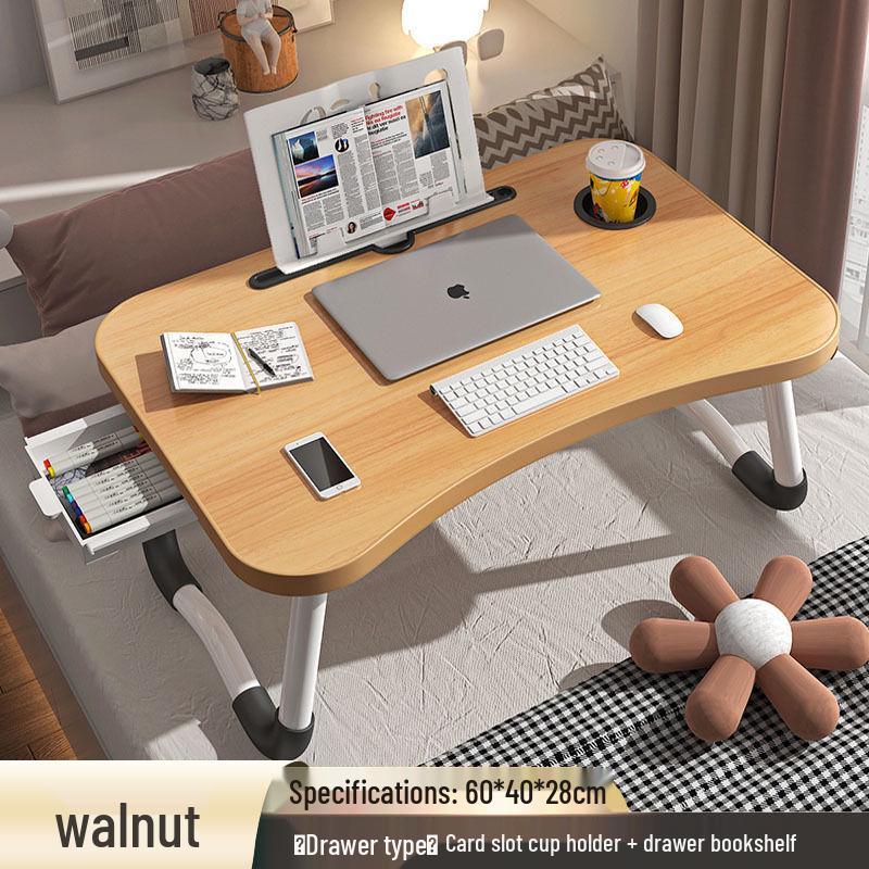 Faltbarer Nachttisch-Laptoptisch für Studentenwohnheime & Schlafzimmer