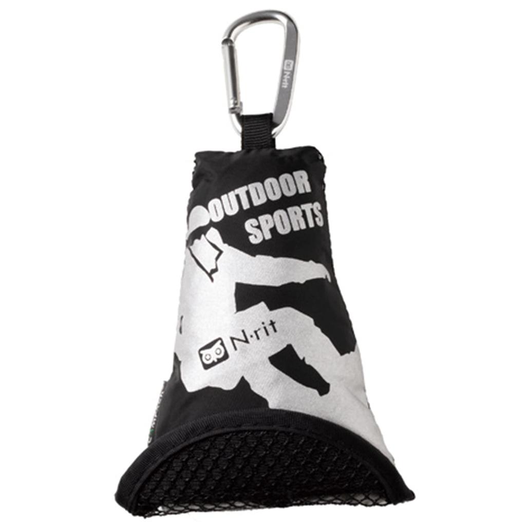 Nrit Outdoor Camping Water Absorbent Quick Drying Canpack Towel Black
