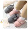 Warm Winter Cotton Slippers for Toddlers - Heel-Covered Snow Boots for Boys and Girls