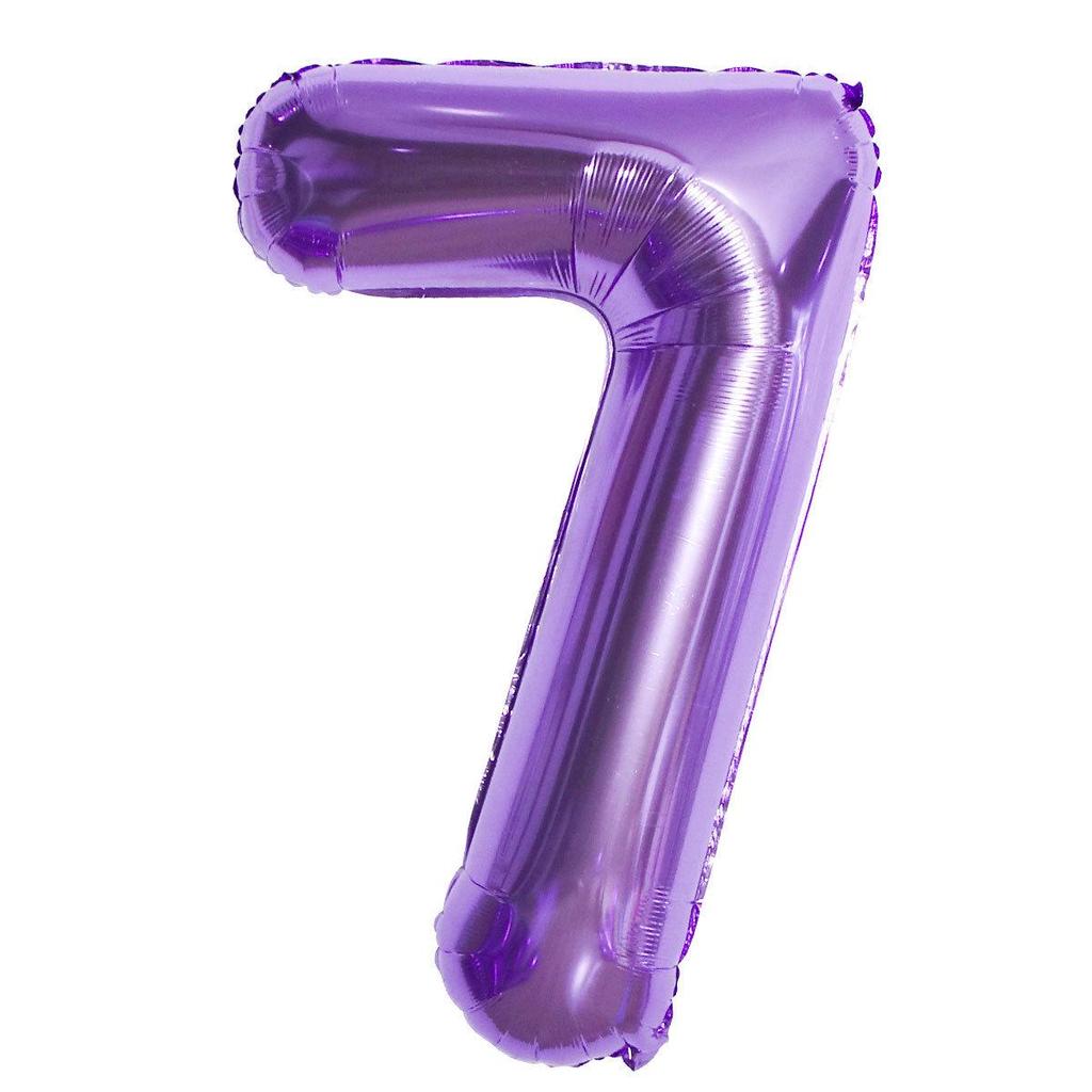 Globos de Aluminio con Número de 40 Pulgadas (EE. UU.) - Decoración de Fiesta