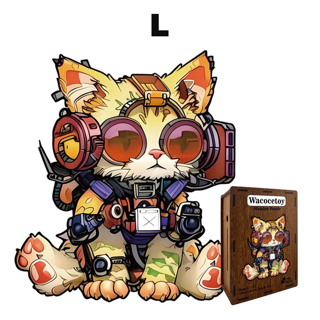Wacocetoy Cross-border Irregular Shape Adult Wooden Puzzle - High Difficulty Decompression Assembly Toy