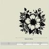 White Metal Flower Bouquet Wall Art Iron Leaf Branch Plant Decor Living Room Gift