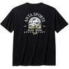 Anta Lifestyle Series Sports Casual Simple Round Neck Loose Solid Color Short Sleeve T-Shirt Men Tops Basic-Black 152528150-4