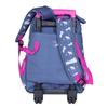 Sac à dos à roulettes - BELLA SARA - COSMIC - Bleu - 35cm x 43cm x 16cm - Fille