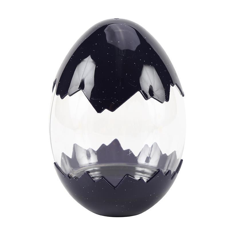 

Easter Eggs Shaped Water Bottle Leakproof Boba Smoothie Juice Cup With Lid Candy Snacks Storage Bottle Gift For Kids Wide Mouth 500ml