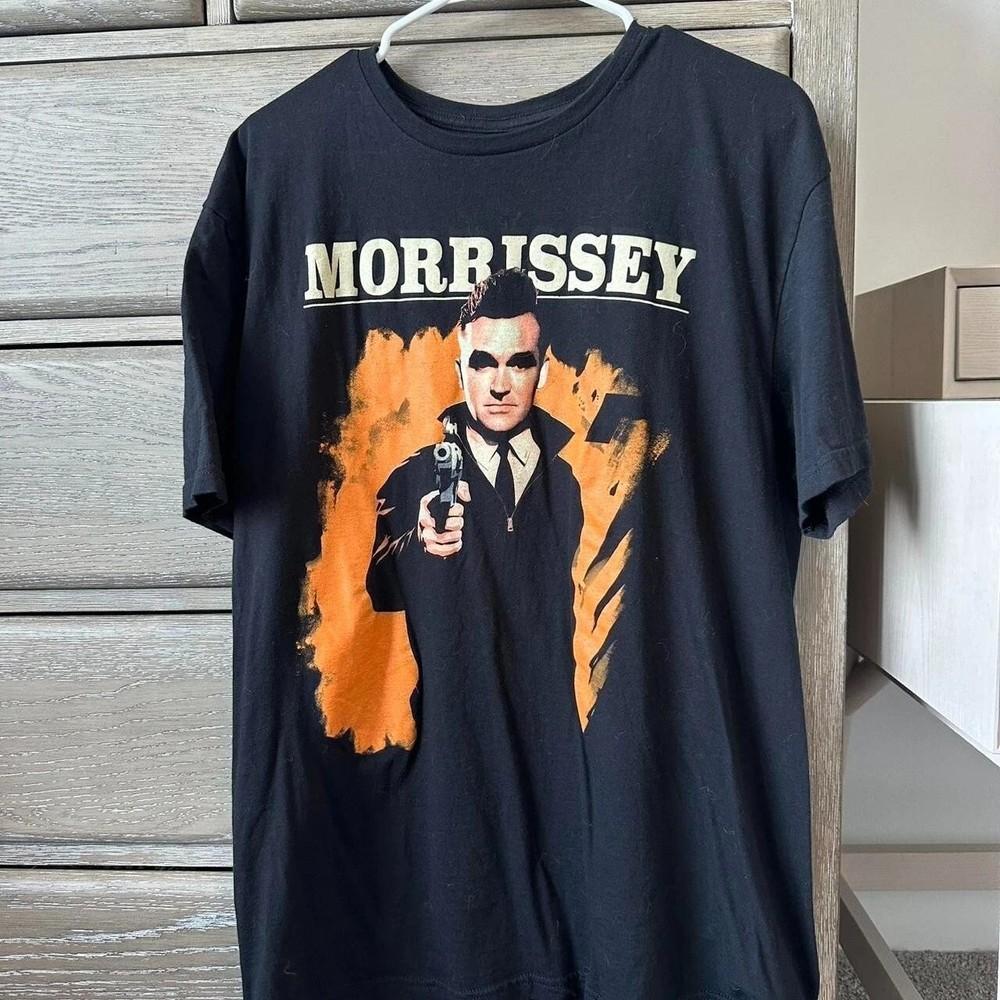 Morrissey rock tour short sleeve black color shirt Men Women S-5XL Unisex T-Shirt