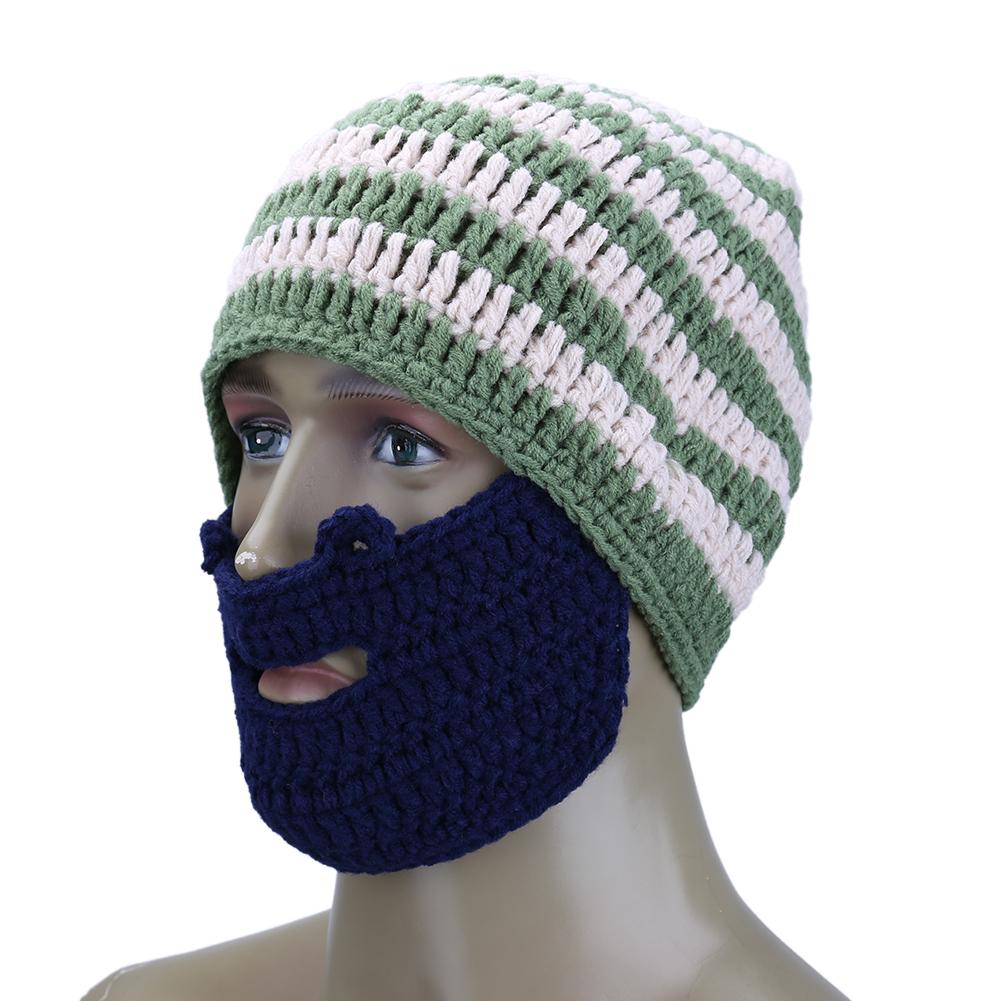 Warm Autumn Winter Knitted Hat Woolen Cap Women Men Stripe Hand Made Cap Warm Autumn Winter Knitted Hat Woolen Cap Women Men Stripe Hand Made Cap