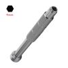 Magnetic Screwdriver Handle Precision Screw Driver Holder Handle For 4mm Hex Bits Aluminum Alloy Phone Repair Hand Tools