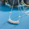 S925 Sterling Silver Necklaces For Women Simple Minimalist Pendant Necklaces Cross Ball Circle Necklace Birthday Gift