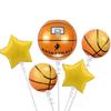 Basketball-Themed Balloon Set for Children's Birthday Party Decorations