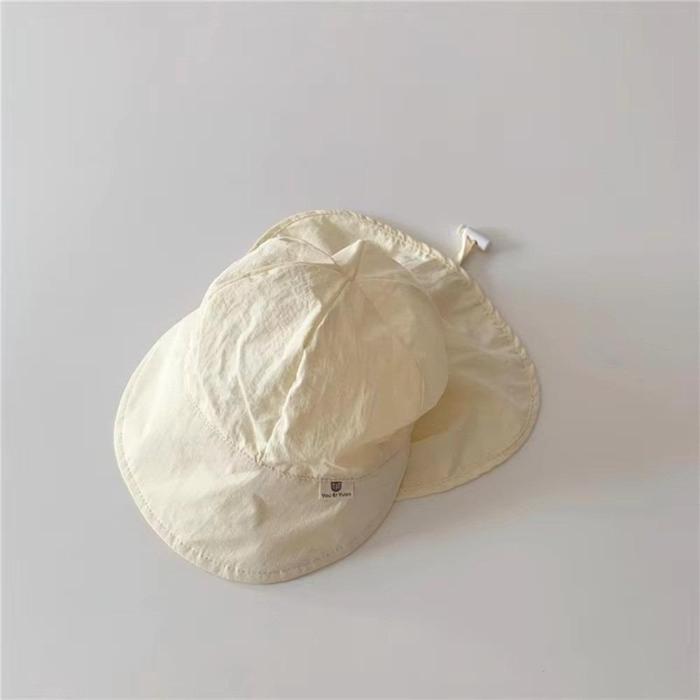 

Quick-drying Beach Bucket Hat Wide Brim Kids Sunscreen Caps High Quality Baby Sun Hat Boys Girls 46-50cm